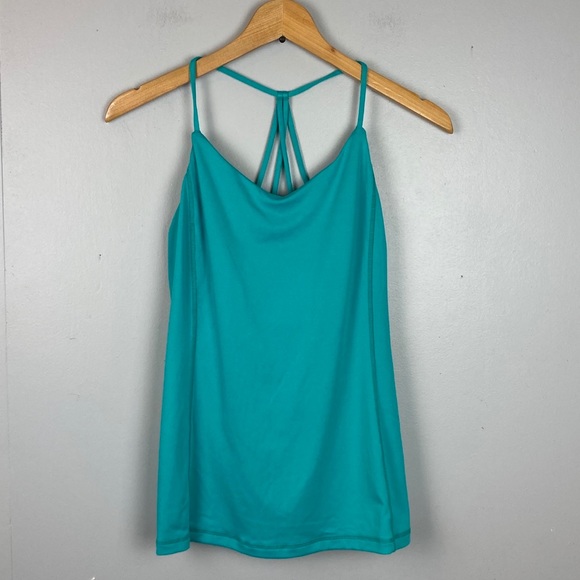 Old Navy Tops - New Old Navy Workout Athletic Tank Teal Shelf Bra